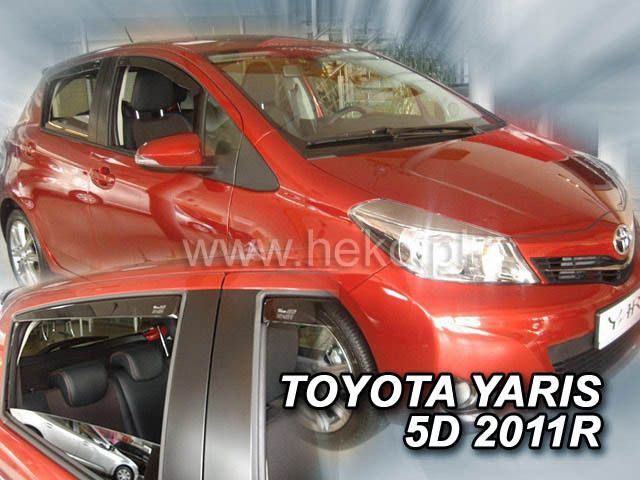 Ветробрани Team HEKO за TOYOTA YARIS (2005-2011) 5 врати - 4бр. предни и задни - Avtozona