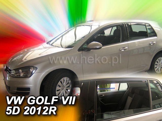 Ветробрани Team HEKO за VW GOLF 7 (2012 + ) 5 врати - 4бр. предни и задни - Avtozona