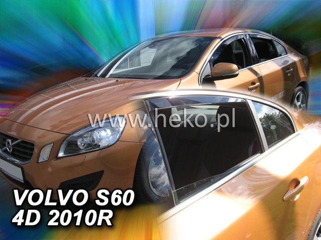 Ветробрани Team HEKO за VOLVO S60 (2010 + ) Sedan - 4бр. предни и задни - Avtozona