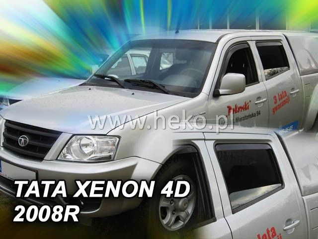 Ветробрани Team HEKO за TATA XENON (2007 + ) 4 врати - 4бр. предни и задни - Avtozona