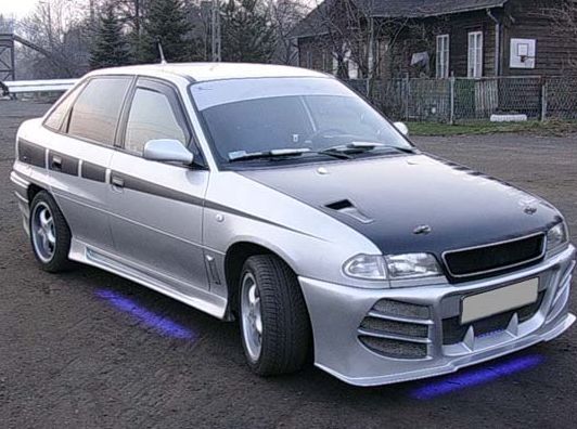 Ветробрани Team HEKO за OPEL ASTRA F (1992-1998) 5 врати Sedan - 4бр. предни и задни - Avtozona