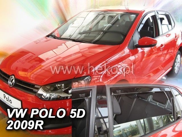 Ветробрани Team HEKO за VW POLO (2009-2017) 5 врати - 2бр. предни - Avtozona