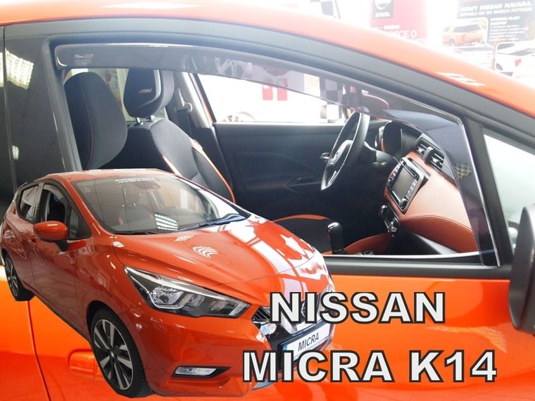 Ветробрани Team HEKO за NISSAN MICRA К-14 (2017 + ) 5 врати - 2бр. предни - Avtozona