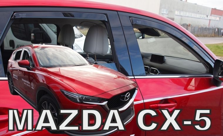 Ветробрани Team HEKO за MAZDA CX 5 (2017 + ) 5 врати - 4бр. предни и задни - Avtozona