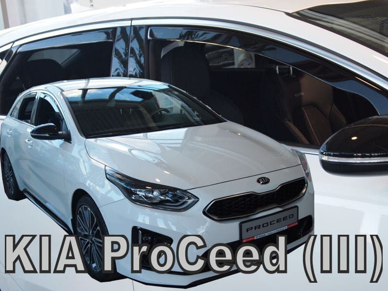 Ветробрани Team HEKO за KIA PRO CEED (2019 + ) 5d - 4бр. предни и задни - Avtozona