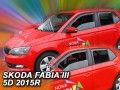 Ветробрани Team HEKO за SKODA FABIA (2014 + ) (дълга база) 5 врати Combi - 4бр. предни и задни - Avtozona