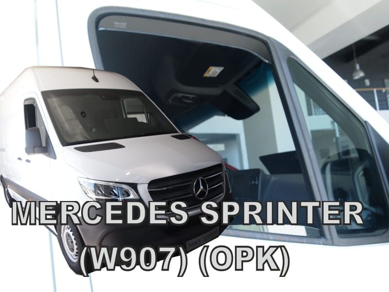 Ветробрани Team HEKO за Mercedes Sprinter W907 2D (2018 + ) в горната част - 2бр. Предни - Avtozona