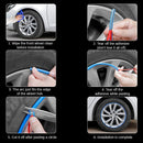 Протектор лента за джанти - 8 м синя - Avtozona