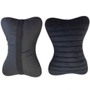 Μαξιλάρια λαιμού - 2 τεμάχια, μαύρο