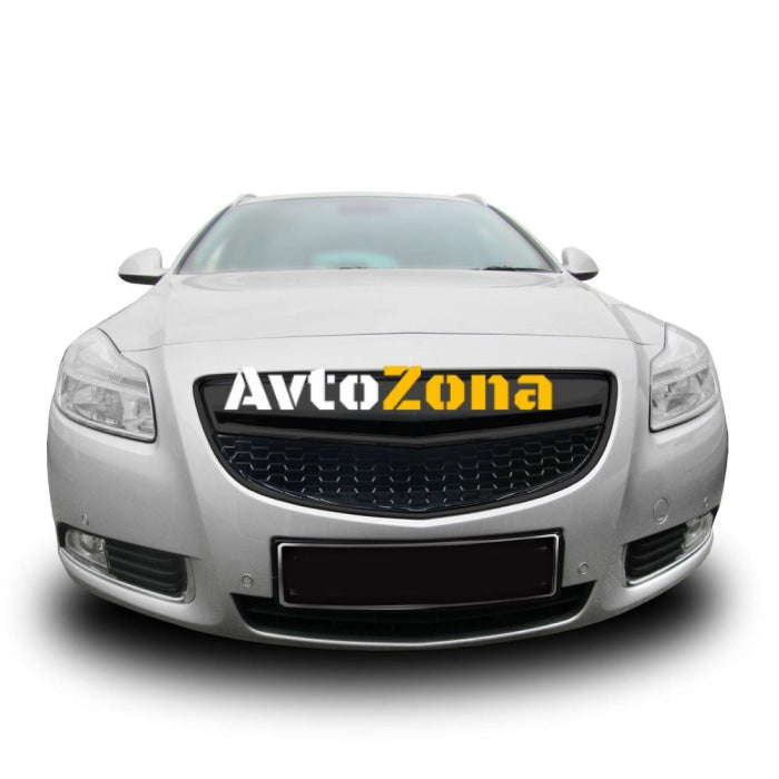 Решетка без емблема OPEL INSIGNIA (2008-2013) - черна - Avtozona