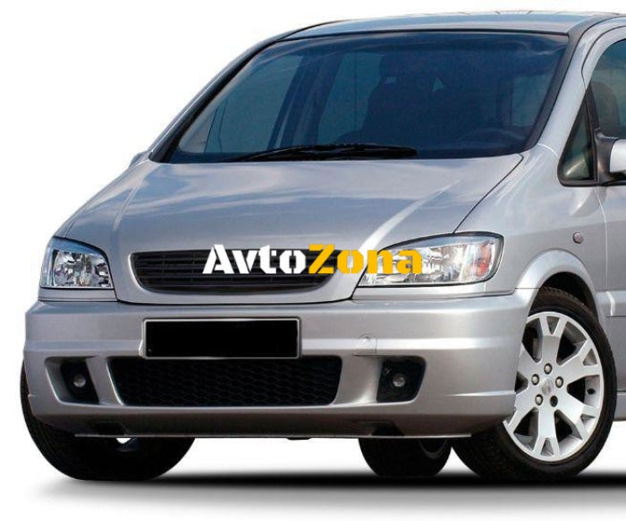 Решетка без емблема OPEL ZAFIRA A (99-05) - черна - Avtozona