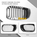 Решетки за BMW E46 седан комби (2001 + ) - Хром Черен - Avtozona