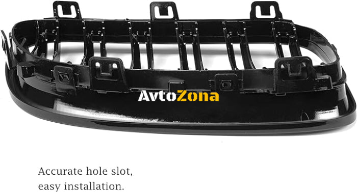 Решетки за BMW E92 (2010 + ) Двойни/Гланц - Avtozona