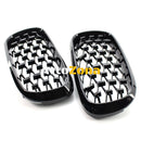 Решетки за BMW X6 F16 (2014-2019)- Гланцов черен Diamond стил - Avtozona