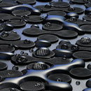 Ταπέτα δαπέδου από καουτσούκ Rezaw-Plast για Ford Kuga (2019+) τύπος λεκάνης