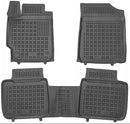 Гумени стелки Rezaw-Plast за Toyota Camry Седан (2007-2011) Американска версия / Тип леген