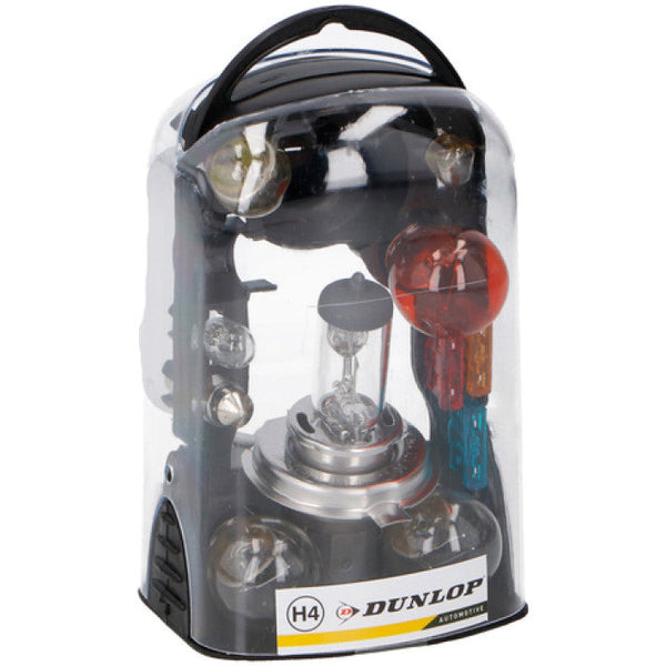 Резервен авариен комплект крушки H4 12V от 11 части Dunlоp - Avtozona