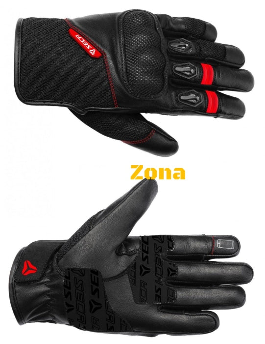 Ръкавици SECA AXIS MESH RED - Avtozona