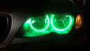 RGB Диодни Ангелски Очи за BMW E46 седан комби (1998-2005) / купе (1998-2003) - със смяна на цветовете - Avtozona