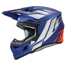 Мотокрос каска O’NEAL 3SERIES VERTICAL BLUE/WHITE/RED V.24 - Avtozona