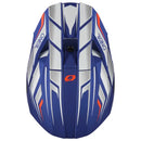 Мотокрос каска O’NEAL 3SERIES VERTICAL BLUE/WHITE/RED V.24 - Avtozona