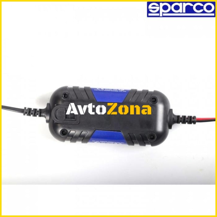 Зарядно за акумулатор Sparco - 1.2Amp 6V / 12V - Avtozona