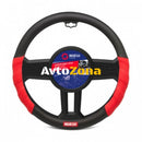 Калъф за волан Sparco - Черен с червено лого - Avtozona