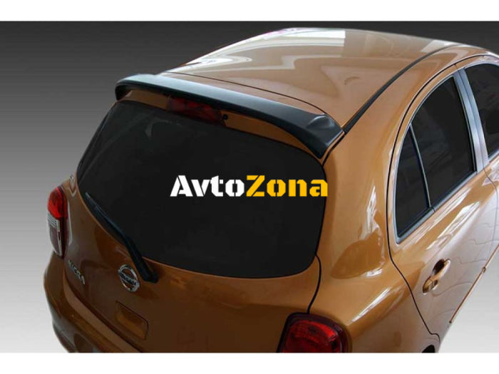 Спойлер Антикрило за Nissan Micra (2010 + ) - Avtozona