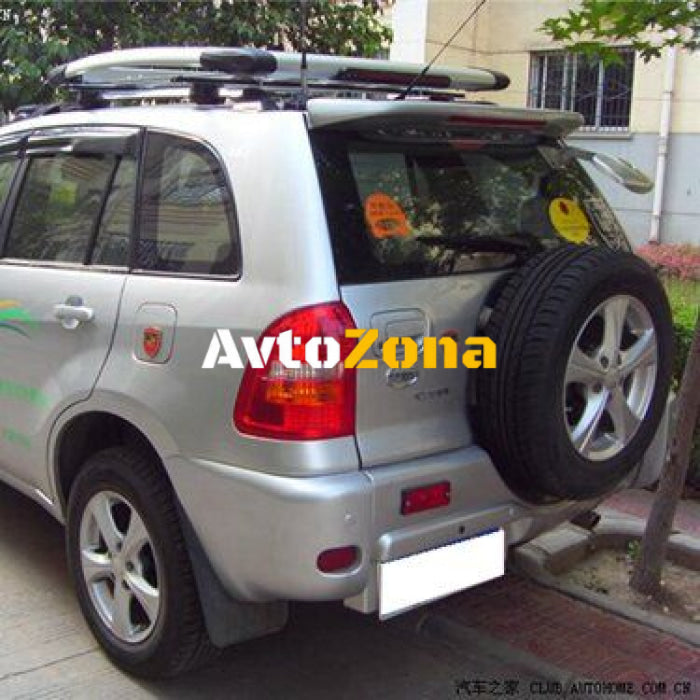 Спойлер антикрило за Toyota RAV4 (2001-2007) - черен гланц - Avtozona