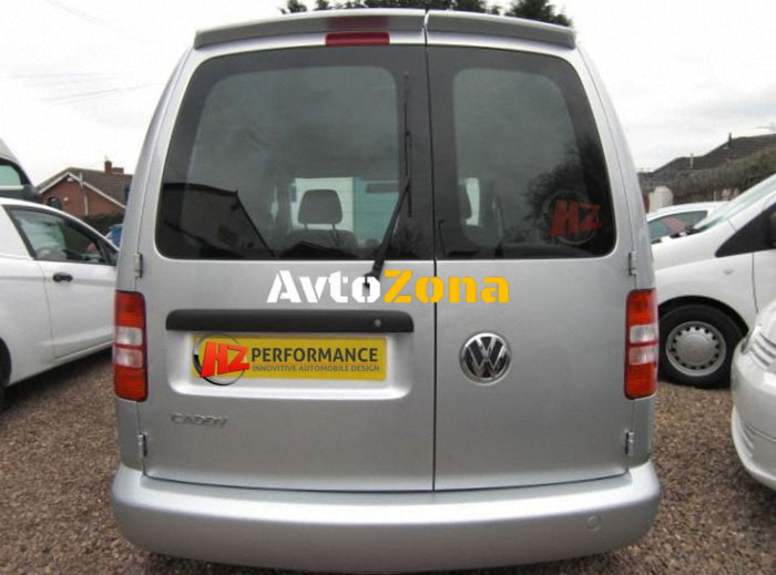 Спойлер антикрило за Volkswagen Caddy (2004 + ) - черен гланц - Avtozona