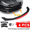 Спойлер предна броня Червен -А-3413 - Avtozona