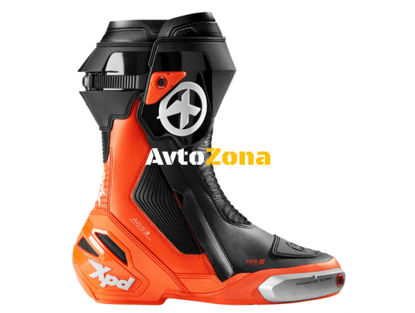 Спортни мото ботуши XPD XP9-R Black/Orange - Avtozona