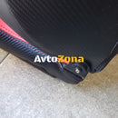 Спортни седалки тип Рекаро – Черни с червени акценти 2бр. в к-т - Avtozona