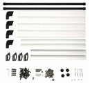 Σχάρα οροφής (160 x 110 cm) - Ασημί