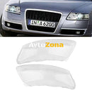 СТЪКЛА ЗА ФАРОВЕ ЗА AUDI A6 C6 (2006-2011) - К-Т 2БР. - Avtozona