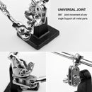 Стойка за запояване с лупа и щипки - Avtozona