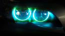 RGB Диодни Ангелски Очи за BMW E46 седан комби (1998-2005) / купе (1998-2003) - със смяна на цветовете - Avtozona