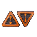 Светлоотразители модел PG218 2 бр в к-т - жълти - Avtozona