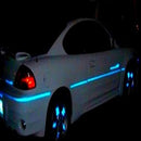 Светлоотразителна рефлекторна самозалепваща се лента фолио с висока фотометрична мощност 5 m x 5 cm синя - Avtozona