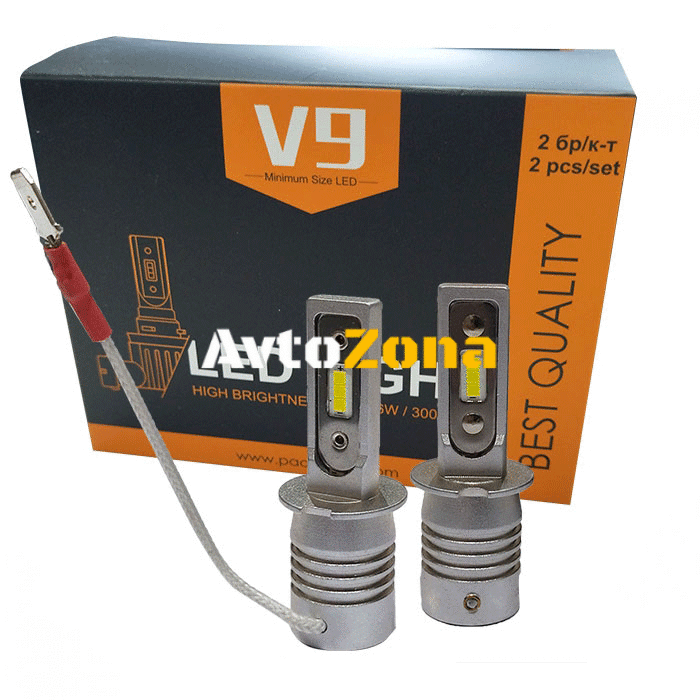 Диодни крушки V9-H3 2бр/к-т - Avtozona