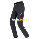 Текстилен мото панталон SPIDI STRETCH TEX EXTREME BLACK - Avtozona