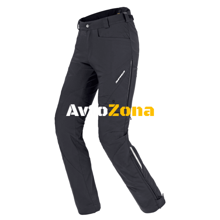 Текстилен мото панталон SPIDI STRETCH TEX EXTREME BLACK - Avtozona