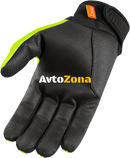 Текстилни мото ръкавици ICON ANTHEM 2 - HI-VIZ - Avtozona