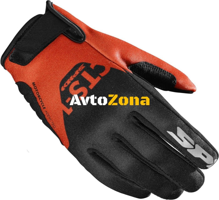 ТЕКСТИЛНИ МОТО РЪКАВИЦИ SPIDI CTS-1 BLACK/ORANGE - Avtozona