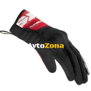 Текстилни мото ръкавици SPIDI Flash-KP Tex Black/Red - Avtozona