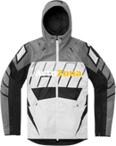 Текстилно мото яке ICON AIRFORM RETRO GRAY - Avtozona