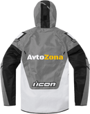 Текстилно мото яке ICON AIRFORM RETRO GRAY - Avtozona