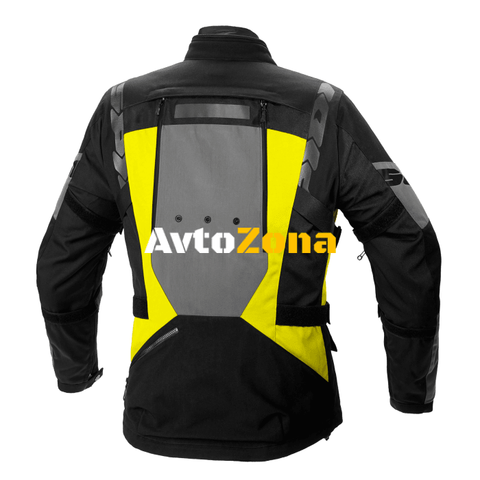 Текстилно мото яке SPIDI 4 SEASON EVO Yellow Fluo - Avtozona