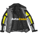 Текстилно мото яке SPIDI ALLROAD 3в1 YELLOW FLUO - Avtozona