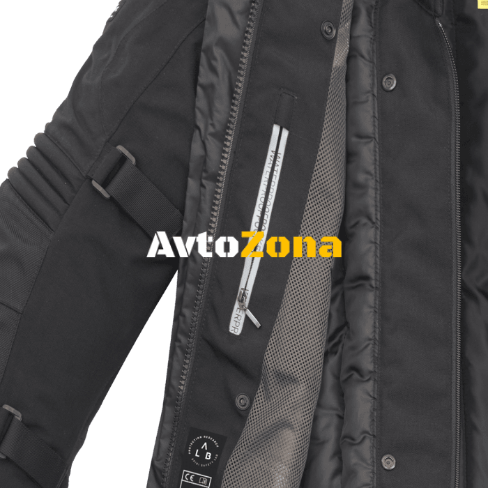 Текстилно мото яке SPIDI Alpentrophy H2Out Black - Avtozona